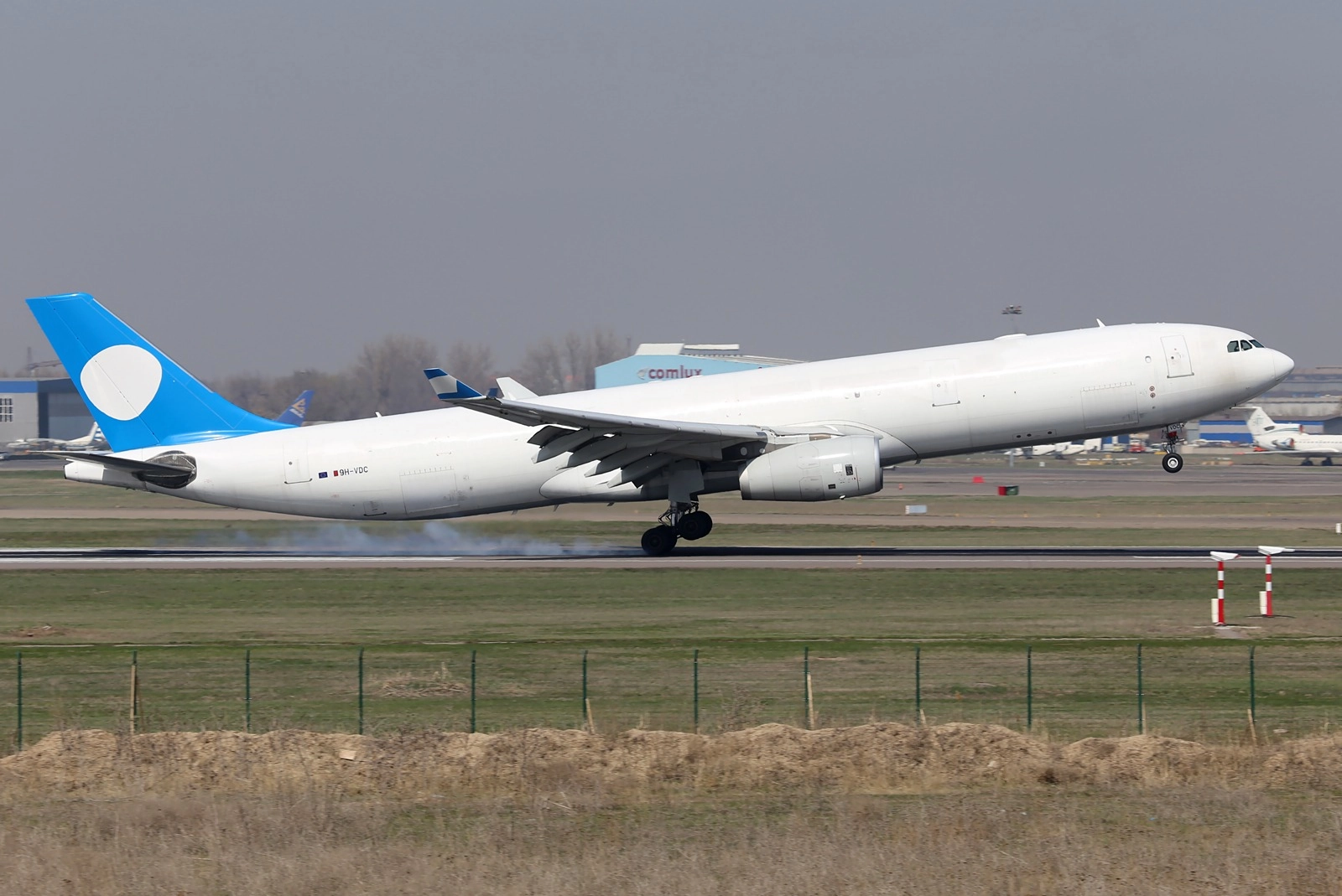 airbus a330 p2f galistair at almaty airport