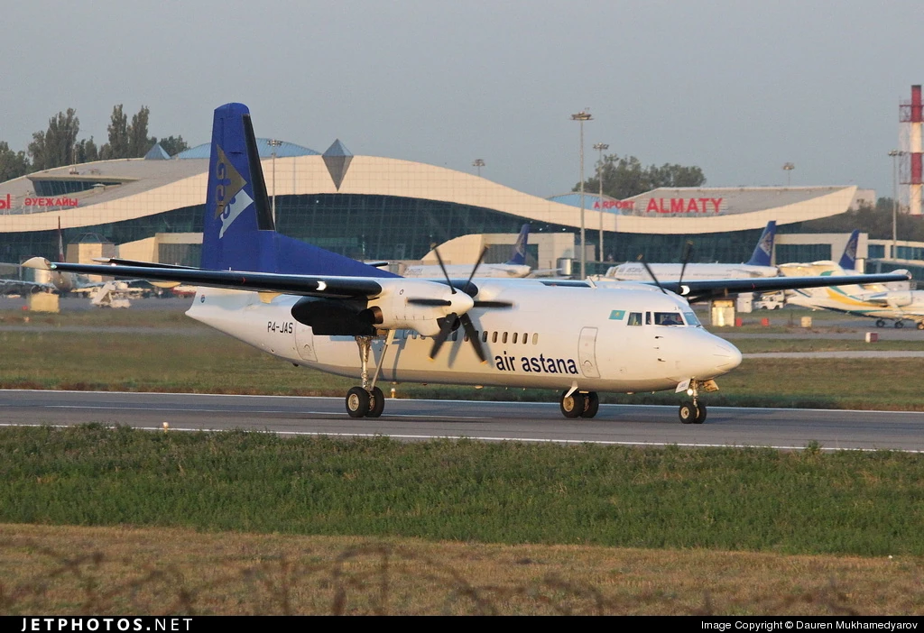 Air Astana Fokker 50