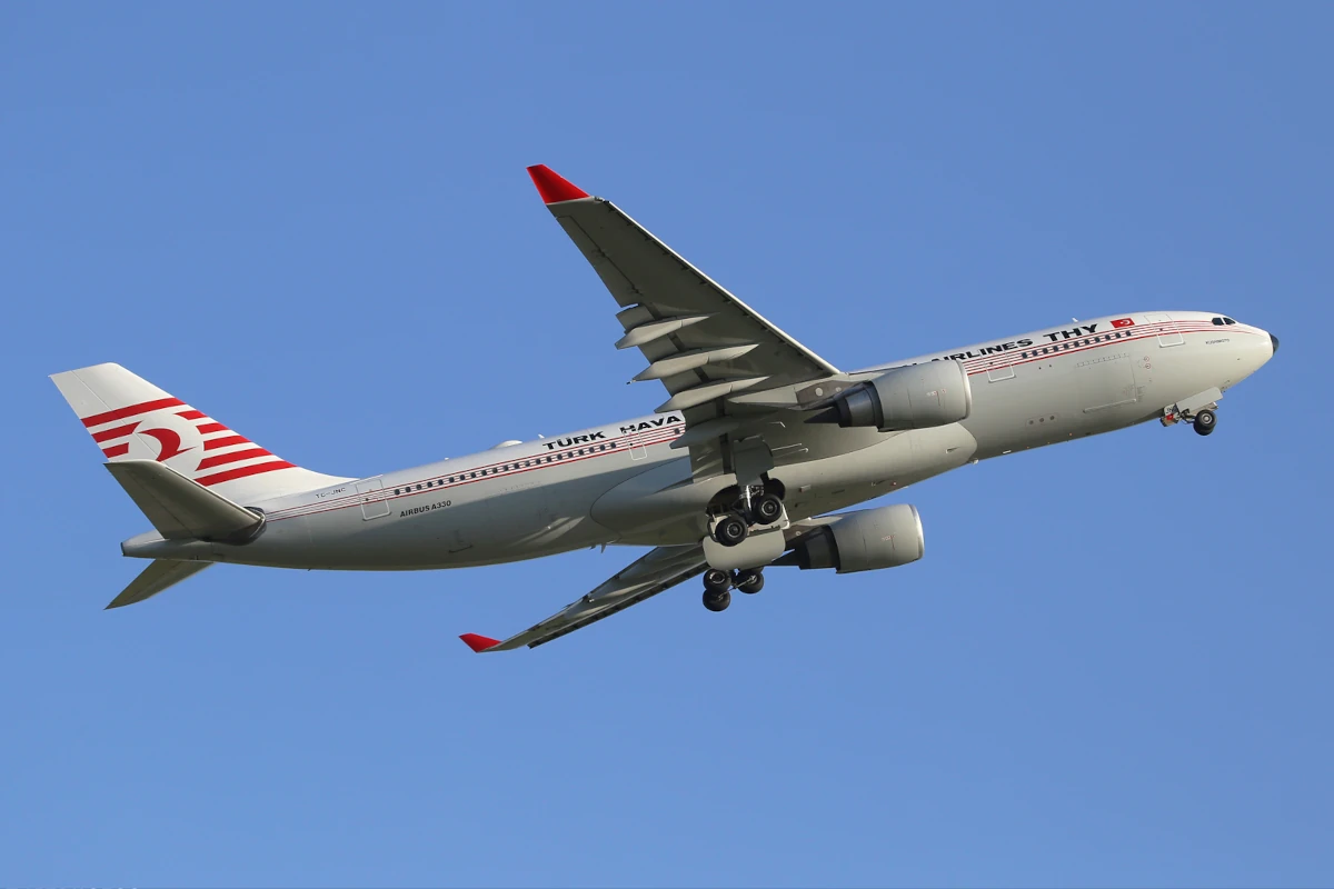 Airbus A330-200 Turkish Airlines retro-livery