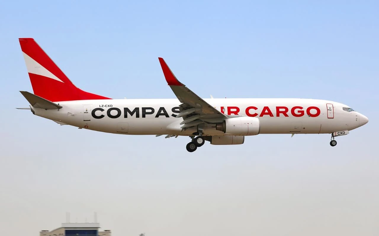 Boeing 737-800 Compass Air Cargo LZ-CXD